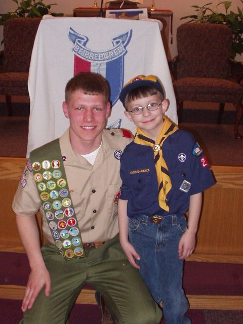 Big scout ... little scout...