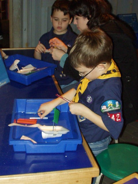 Timothy loves to build!!