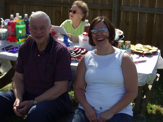 Ok, who has the bigger belly?? Grandpa or Jenny??