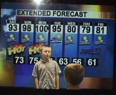 Elijah, I'm trying to give the "Extended Forecast"!