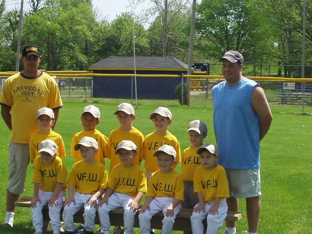 Elijah with his T-ball team :)