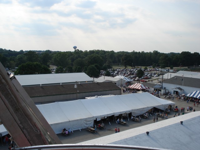 I think you can see the milk-a-goat booth from here.