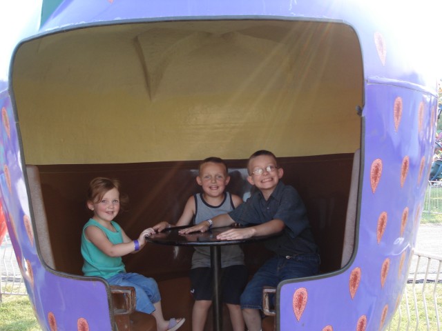 These are some happy freakin' kids!