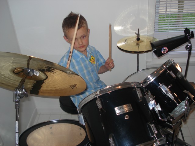 I think he was playing In-a-gadda-de-vida... hmm...