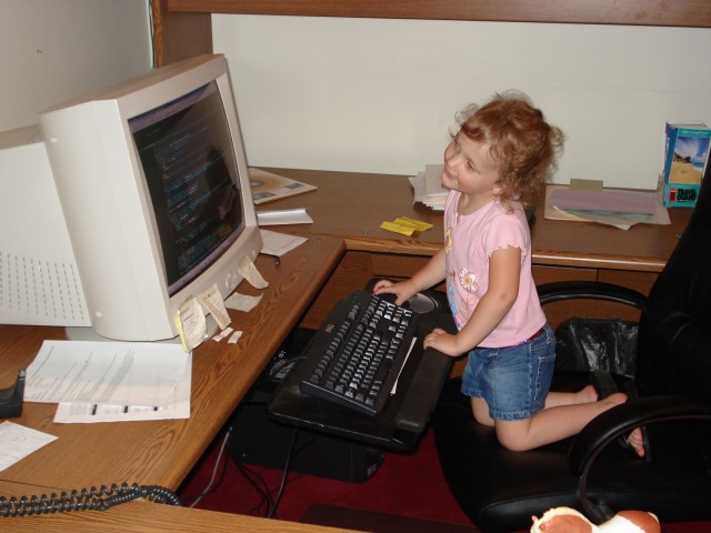 Abby says "Where's Paint?"