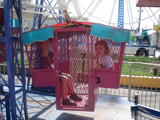 Abby says:  "Get me out of here!"