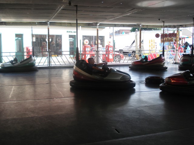 Hey, that's the face that Daddy has on his face when HE is behind the wheel.