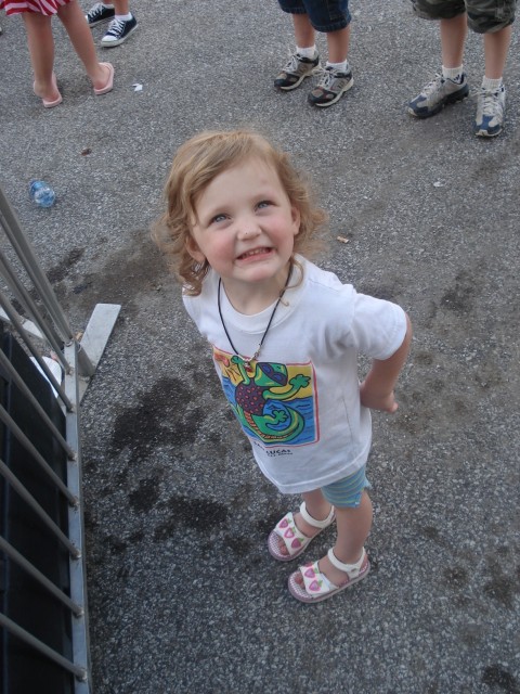 Abby, do you want to ride the Tilt-a-whirl?  YESSSS!!!!