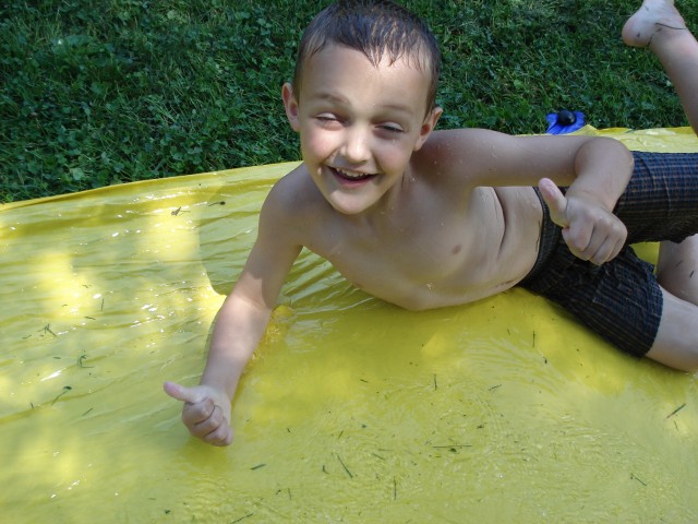 Slip-n-slides are awesome!