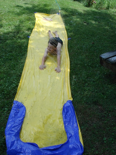 Go belly-slidin' dude!