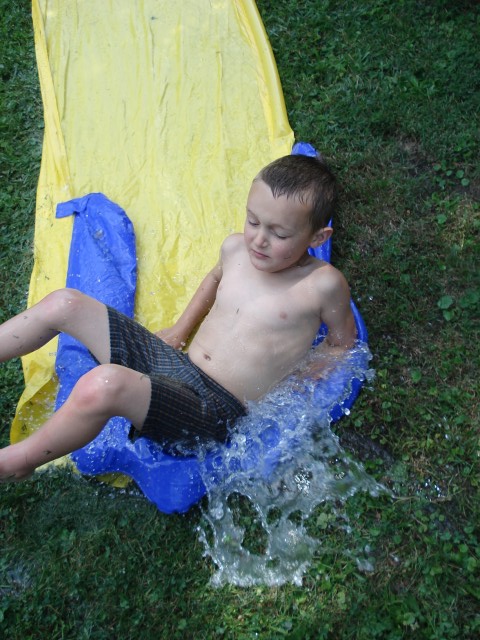 Slip, slide & SPLASH!