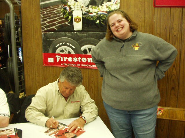 So, I said...Hey Stacy!! SMILE!!! lol