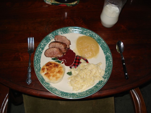 Aldi had BOGO Pork Loin.  Mmmmmm...