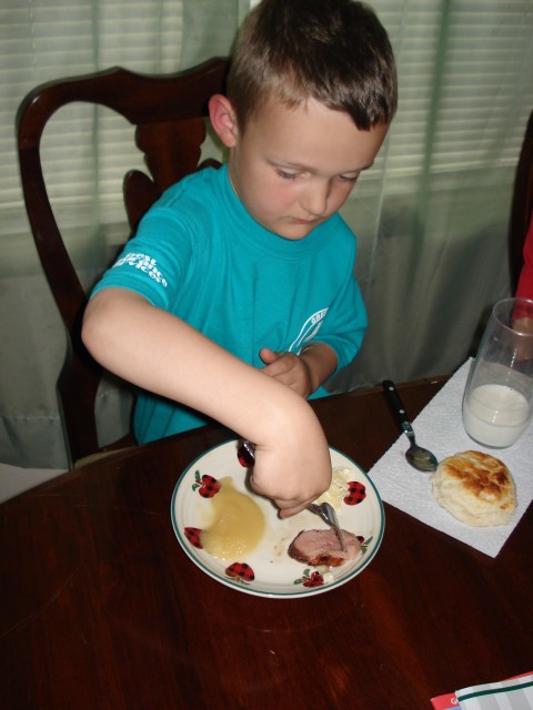 I think even Elijah ate some!