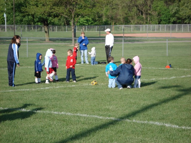 Abby is in the pink hood.