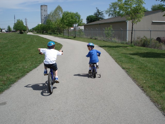 The Pennsy Trail rocks!