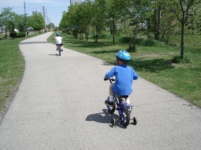 It's hard to keep up with the little wheels :(