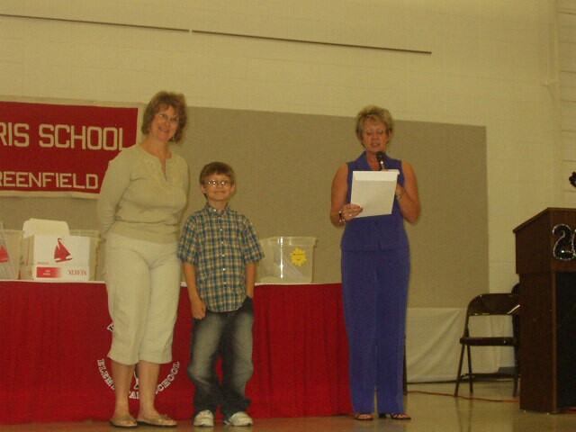 Timothy is ready for his awards! Bring it on!!