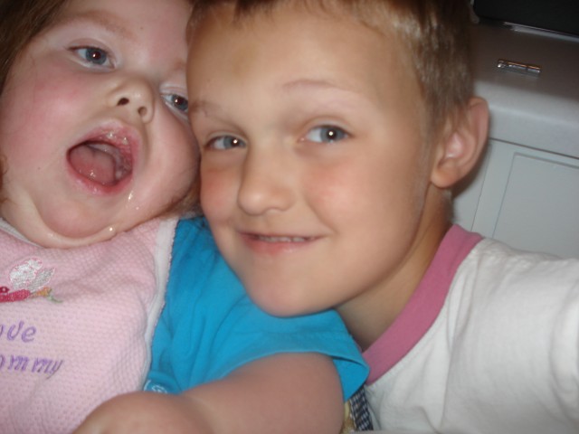 Mary loves her Bubby!