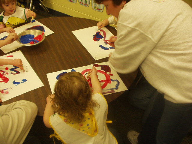 First time at Toddler Play! Abigail had a blast :)