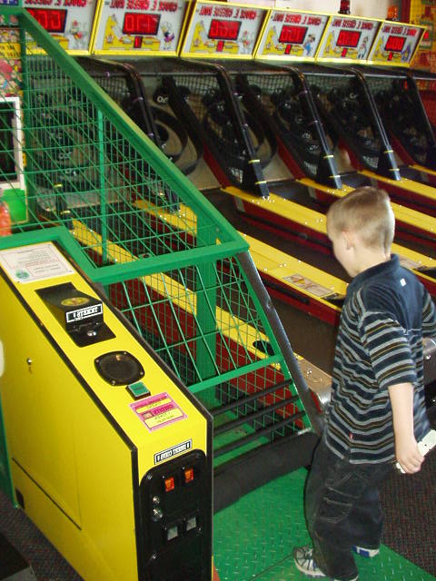 Hey, they have a Soccer game at Chuckie Cheese :)
