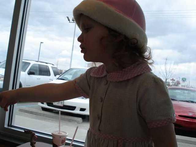 She's bossy too though.  Hmm... I think she gets that from her mother.