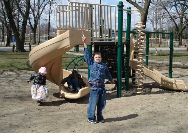 Keep in mind, cowboys must always point their guns on in the air.