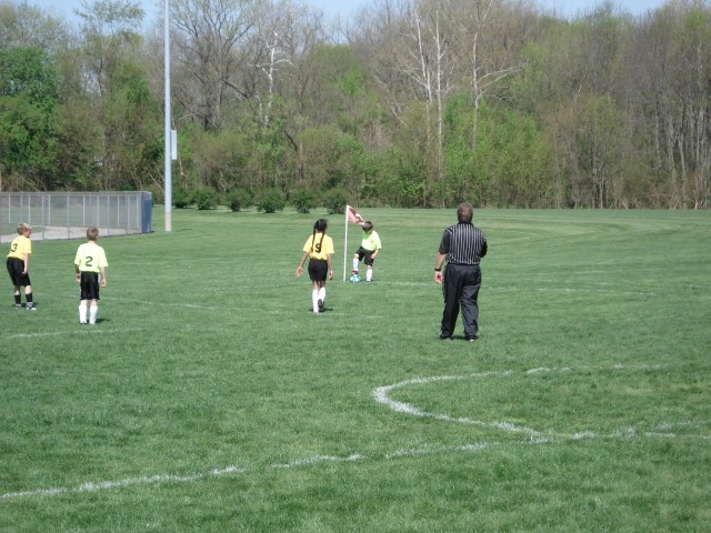 Timmy is a good corner kicker!