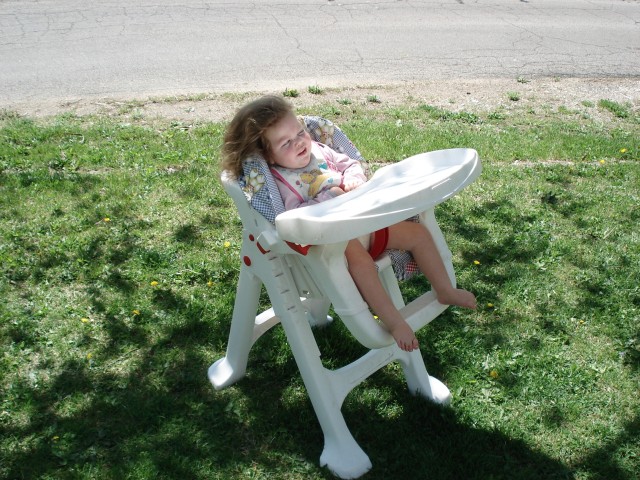 Mary giggled when some Canadian Geese flew over honkin'.