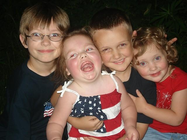 This is a great picture. Timothy looks a little freaked out though.