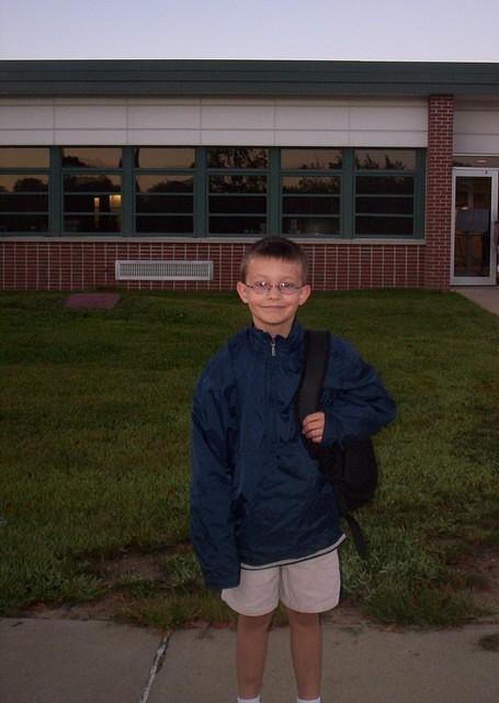 Seems like just yesterday it was.... Timmy play, Timmy do, Timmy toy.... Now he is in 4th grade!