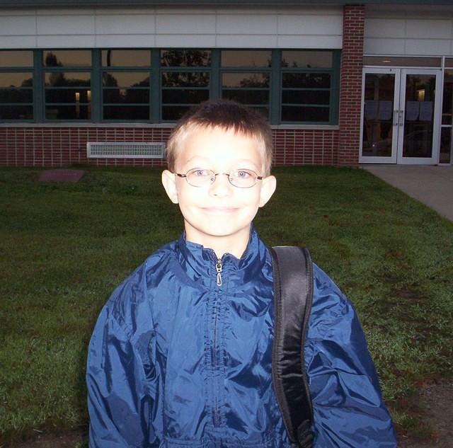 1st day of 4th grade!!!