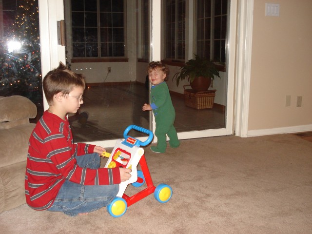 Isaiah says "Who let Timmy out?"