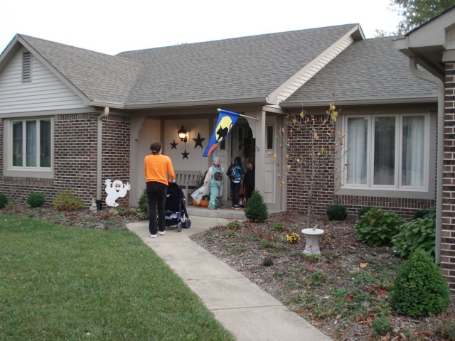 Quick, steal their bench after they close the door :)