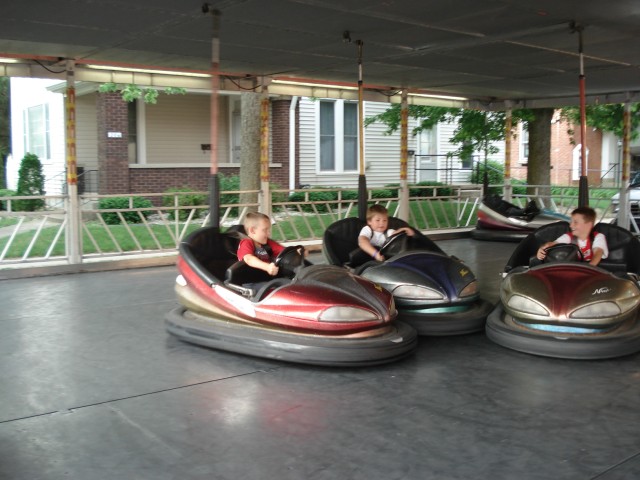 Bumper cars rock!