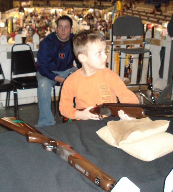 Elijah is one Laser Game Huntin' dude!