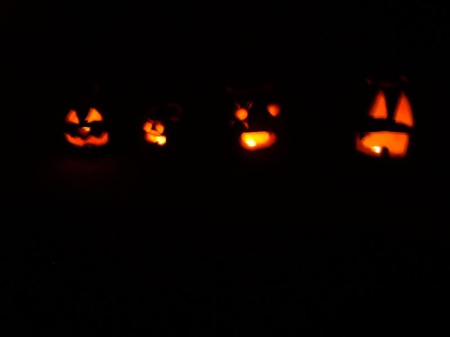 Somebody turned the lights off!