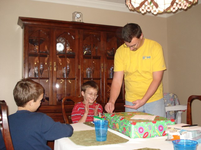 Apparently you have to take the candles out before eating it?