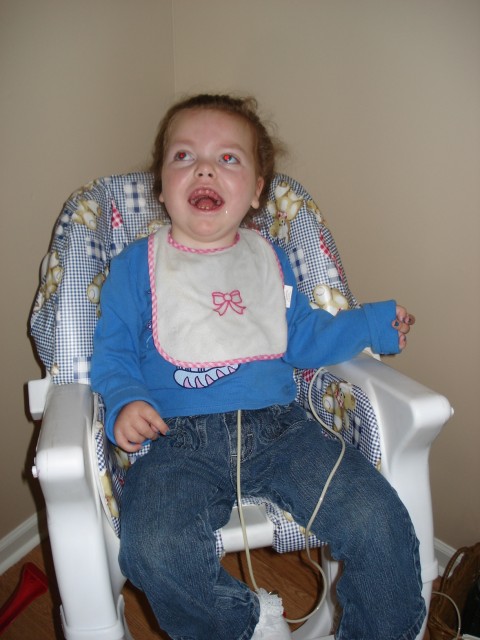 Mary had lots of party fun!