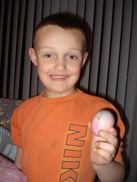 This is why you hard-boil them first :)