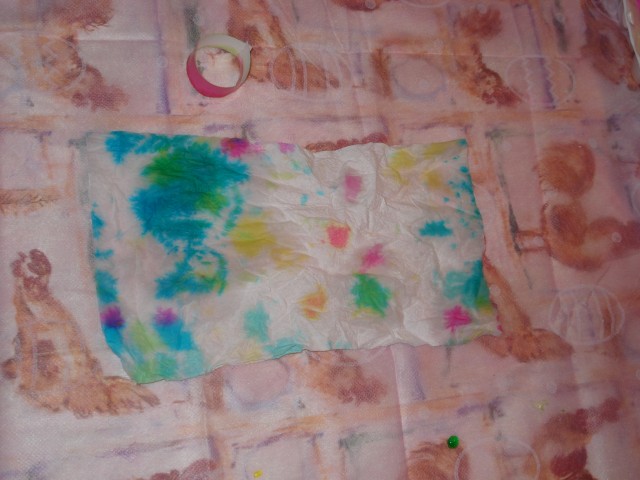 I think this is a clown's hanky.