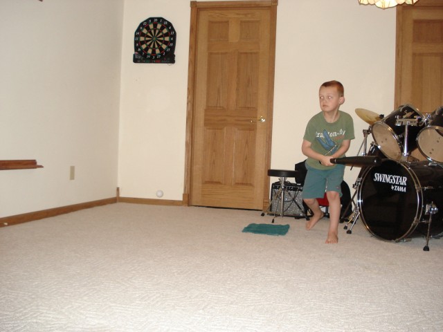 You hit it!  Run to first base.