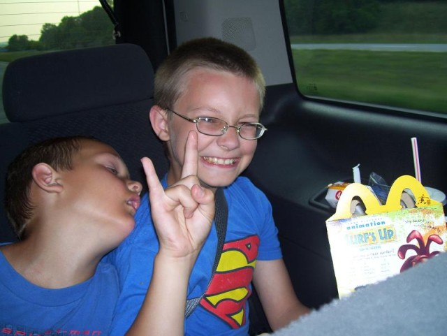 Rock on!  (Can someone please get him off of me?)