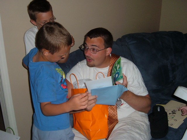 A gift ceritifate to Brad's Gold Club?  How'd you know what I wanted?? :)