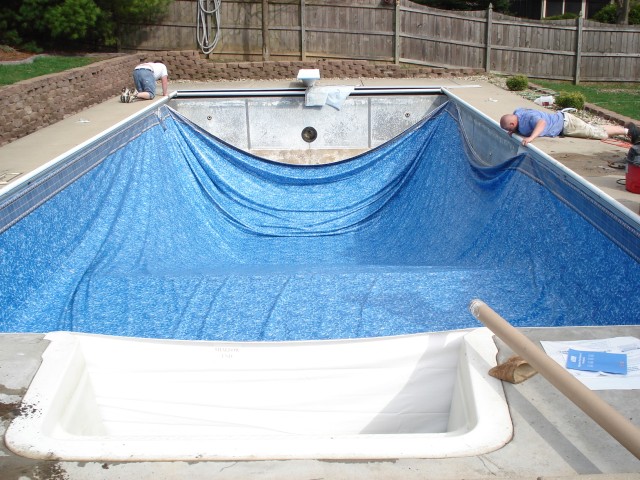 I thought there were three pool guys.. but only two were still there by the end of the day?