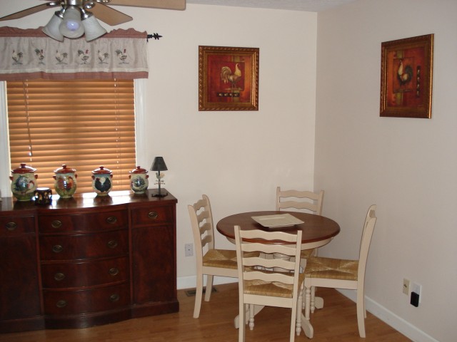 Eat-in portion of the Kitchen