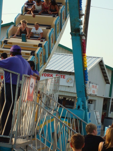 OK, the kids are on there somewhere, but I guess they're not in this photo?  Woops.