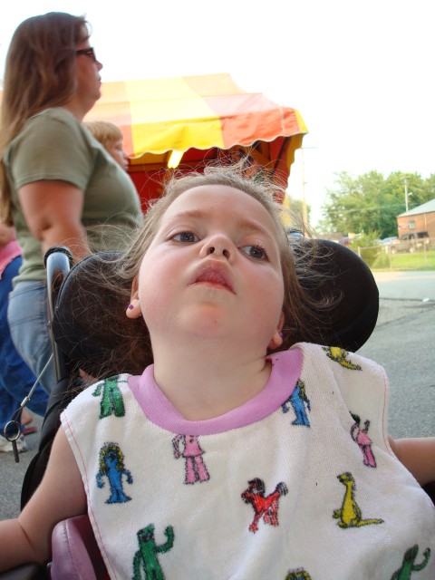 The first day of the fair, and Mary was over it already :P