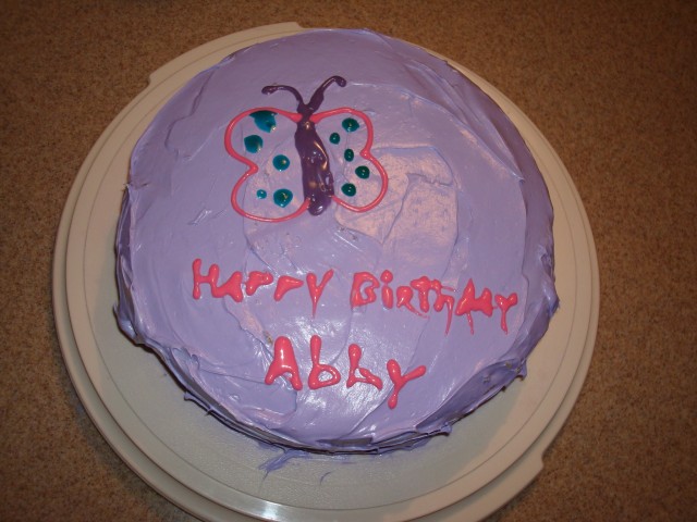 This cake rocked!  It was made with love :)