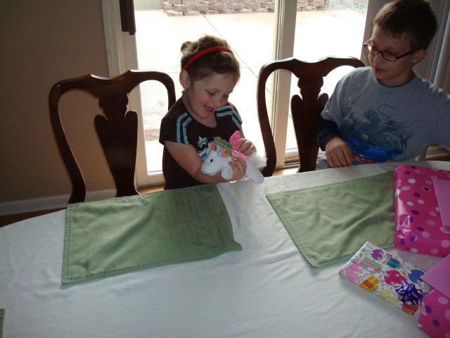 Thanks for the pony, Uncle Jake!